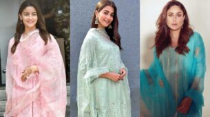 Gorgeous Divas Alia Bhatt, Pooja Hegde, and Kareena Kapoor Khan give ‘Devnaagri’ vibes in ethnic ensembles