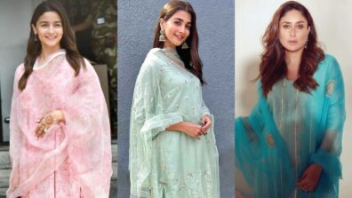 Gorgeous Divas Alia Bhatt, Pooja Hegde, and Kareena Kapoor Khan give ‘Devnaagri’ vibes in ethnic ensembles