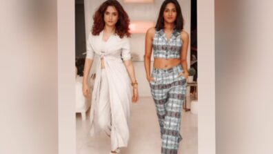 Gorgeous: Erica Fernandes and Ankita Lokhande are sights to behold in bossy avatars on runway, see video