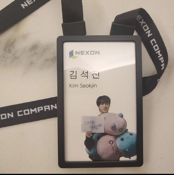 Guess What! BTS Jin Made Employee Id To Join Large Company - 2