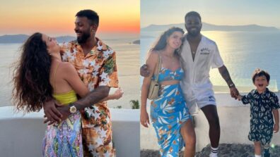 Hardik Pandya Enjoying With Wife And Son In Santorini: Check Beautiful Pictures