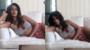 Haye Garmi: Mallika Sherawat drops sensuous photos in bralette and shorts from couch, you will go bananas