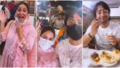 Hina Khan and Shaheer Sheikh in the middle of old Delhi to treat themselves to Karim’s delicious menu