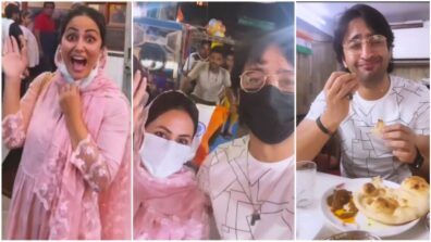 Hina Khan and Shaheer Sheikh in the middle of old Delhi to treat themselves to Karim’s delicious menu