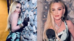 Hotness Alert: American Singer Madonna Stealing The Glamour Dressed In A Stunning Green Dress