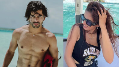 Hottie Alert: Siddharth Nigam flaunts chiseled abs and wet look after swimming, Anushka Sen smiles after turning ‘water baby’