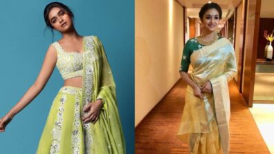 How to rock traditional looks like Keerthy Suresh