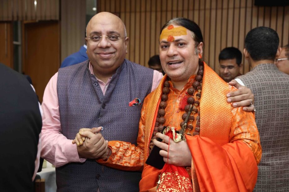 In Pics: Dr Anurag Batra throws a party in honour of Kartikeya Sharma for winning election to Rajya Sabha - 7