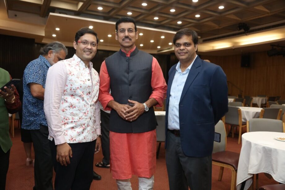 In Pics: Dr Anurag Batra throws a party in honour of Kartikeya Sharma for winning election to Rajya Sabha - 0