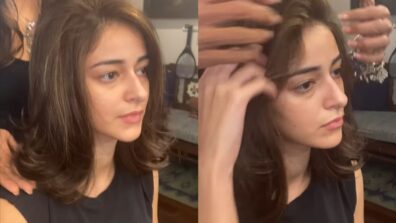 In Pics: Liger Actress Ananya Panday Looks Cute In Her New Haircut