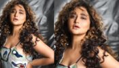 In pics: Rashami Desai Looks Tempting In Abstract Midi Dress, her hair curls steal the show