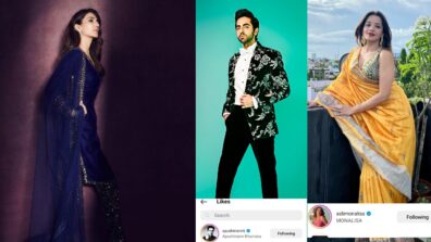 In Pics: Vaani Kapoor shines in blue embellished salwar suit, Ayushmann Khurrana and Bhojpuri actress Monalisa in love