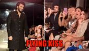 India Couture Week 2022: Arjun Kapoor gives flying kiss to Malaika Arora