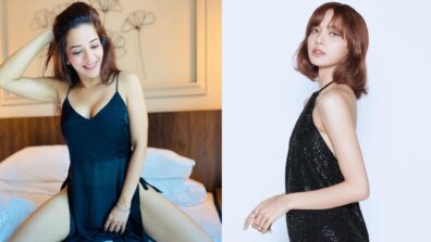 Indian Monalisa And K-pop Lisa: Which Diva Looks Alluring In Black Hot Dress?