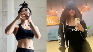 IPhone Mirror Selfie Battle: Nia Sharma Vs Rashmika Mandanna: Who’s your ‘queen of hearts’ in black?