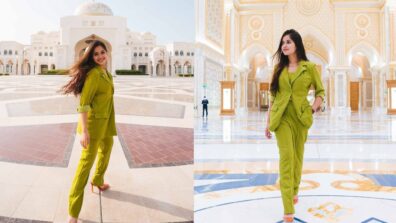 Jannat Zubair In All-Green Ensemble From Her Trip To Dubai: Check Out