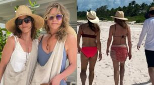 Jennifer Aniston Sizzles The Beach Look In Bikini Leaving Us Awestruck