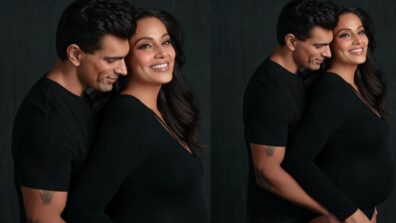 “Just The 3 Of Us” Bipasha Basu Posts A Photo Flaunting Baby Bump And Karan Singh Grover’s Heartfelt Caption Leaves Us Amazed