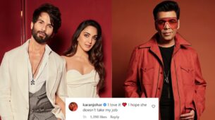 Kabir Singh Is Back: Shahid Kapoor and Kiara Advani twin in off-white, Karan Johar comments, “I love…”