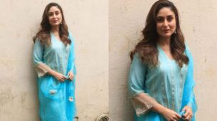 Kareena Kapoor Slaying In A Pretty Picture In Blue Kurta Set – See Pics