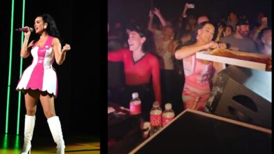 Katy Perry Threw Pizza Slices To Fans At A Nightclub In Las Vegas