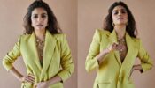 Keerthy Suresh Sporting In A Bold Green Blazer-Suit And Heavy Jewellery: See Pics