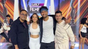 Kiara Advani and Vicky Kaushal caught all smiles at Filmfare awards, see viral pics