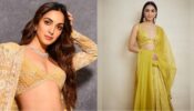 Kiara Advani Oozes Like Bomb In Monika Nidhii Yellow Lehenga