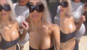 Kim Kardashian Amazed Fans As She Showed Off Her Super Skinny Waist In A New Video With Lala from Sissy Kylie Jenner’s 25th birthday: Watch Now
