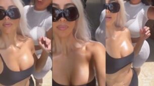 Kim Kardashian Amazed Fans As She Showed Off Her Super Skinny Waist In A New Video With Lala from Sissy Kylie Jenner’s 25th birthday: Watch Now