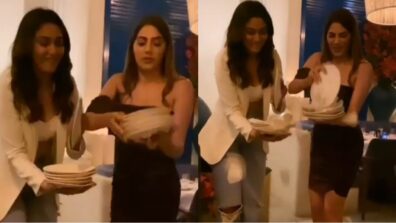 KKK 11 Divas Mad Fun: Sana Makbul and Nikki Tamboli spotted breaking expensive plates together, what’s wrong?