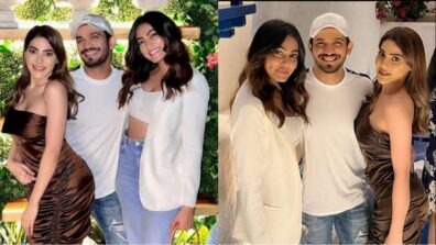 KKK 11 Reunion: ‘Spicy girls’ Nikki Tamboli and Sana Makbul reunite with Arjun Bijlani, see viral pics