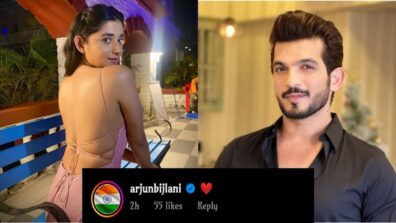 KKK 12 diva Kanika Mann flaunts sensuous back in shimmery lace outfit, Arjun Bijlani is all hearts