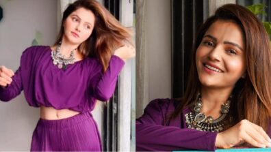 KKK 12 diva Rubina Dilaik takes over internet by storm in purple corset dress, fans in awe