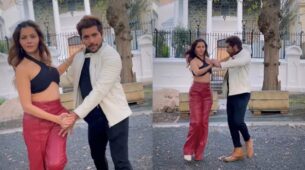 KKK 12: Rubina Dilaik and Nishant Bhat slay ‘khiladi dance’, see viral video