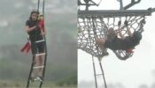 KKK 12: Sriti Jha performs dangerous stunt, jumps from flying helicopter mid-sea