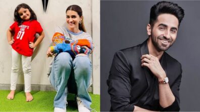 Kriti Sanon introduces her favourite model to the world, Ayushmann Khurrana loves it