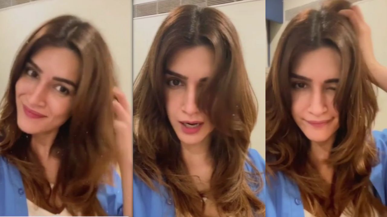 3 hairstyles inspired by Bollywood's 'Gen-Z Rapunzel' Kriti Sanon to make  you look stunning | IWMBuzz
