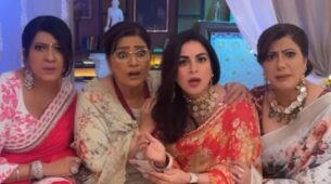 Kundali Bhagya BTS: Shraddha Arya aka Preeta pokes fun with the ‘Luthra Ladies’, see video