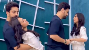 Love is in the air: Zain Imam and Reem Sameer Sheikh turn romantic and cosy on camera, watch