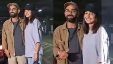 Lovebirds Virat Kohli And Anushka Sharma Get Clicked At Airport In Casual Comfy Outfit