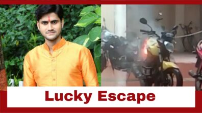 Maddam Sir fame Ashwani Rathore’s lucky escape in a battery blast