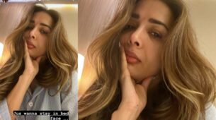 Malaika Arora Shares Cute Early Morning Selfie, Says “Just Wanna Stay In Bed Face”