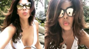 Mallika Sherawat And Her Pouts In White Bikini: See Pics