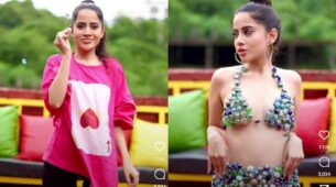 Marbles are the new outfits of fashionista Urfi Javed