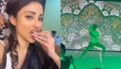 Mouni Roy visits Kolkata, spotted enjoying famous Bengali ‘nolen gurer sondes’ sweet to woo fans