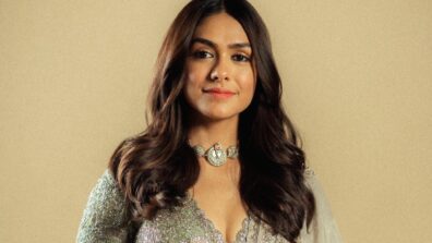 Mrunal Thakur decked up in ethnic looks for promotions