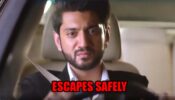 Muskuraane Ki Vajah Tum Ho: Kabir escapes safely from a deadly car accident