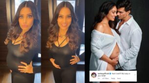 “My baby in your belly” Bipasha Basu Flaunts Her Baby Bump, Karan Singh Grover Comments On It