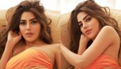 Nikki Tamboli’s casual style in cutout peach top is setting trends, see pics
